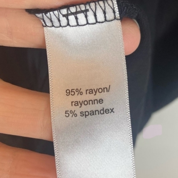 Maurices 24/7 Black Tank Knee Length Dress with Braided Accents sz0X - Picture 7 of 8